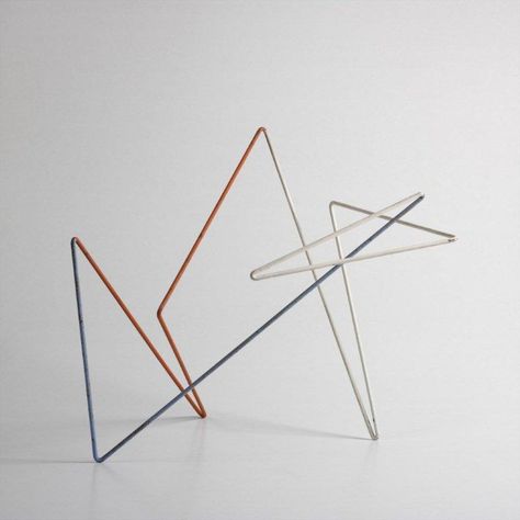 Line Sculpture, Abstract Geometric Art, Art Archive, Sculpture Installation, Elementary Art, Abstract Sculpture, Wire Art, Metal Sculpture, Geometric Art