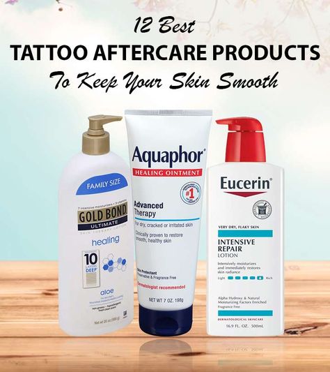 If you have gotten a brand new tattoo, the aftercare is essential and critical. Choose the right product to apply on your brand new tattoo. Check them out!! New Tattoo Care Instructions, Tattoo Care Products, Tattoo Cream Care, Fresh Tattoo Care, After Care For Tattoos, Tattoo Awareness, Tattoo Aftercare Instructions, Tattoo Care Tips, After Tattoo Care