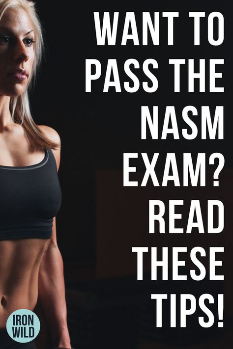 Are you working on becoming a personal trainer? Want to pass the NASM exam? Read these tips! ( NASM certified personal trainer exam tips. ) Virtual Personal Trainer, Weekly Gym Workouts, Personal Trainer Certification, Becoming A Personal Trainer, Nasm Cpt, Exam Tips, Exams Tips, Fitness Business, Certified Personal Trainer