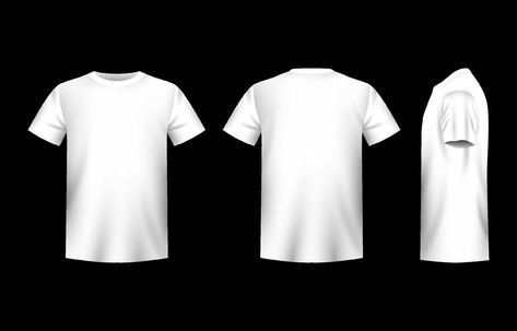 Realistic White Tshirt Mock Up Arm Band Tattoo, Band Tattoo, Mock Up, White Tshirt, Mockup, Vector Free, For Free, Clip Art, T Shirt