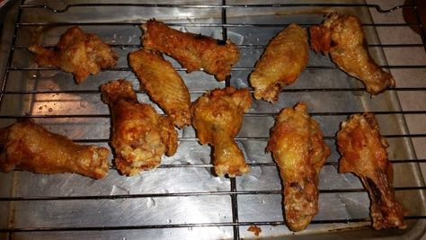 Double Fried French Fries, Different Ways To Cook Chicken, Drunken Pork Chops, Confit Chicken, Fried Wings, Cooking Chicken Wings, Ideas For Chicken, Crispy Wings, Ways To Cook Chicken