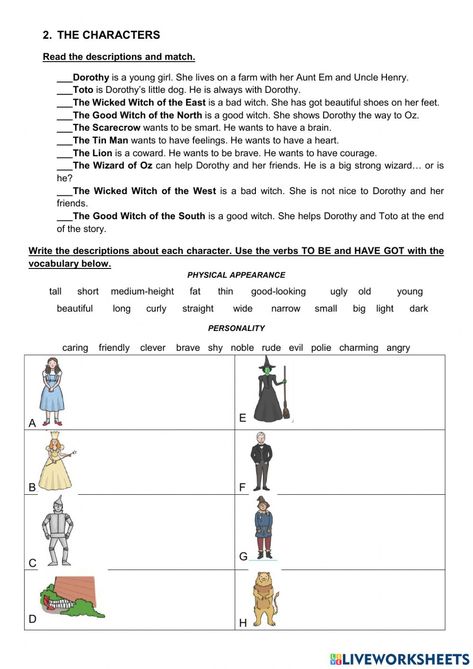 Play Script, Describing Characters, Literary Analysis, The Worst Witch, The Wizard Of Oz, The Good Witch, Grade 6, Wicked Witch, The Wizard