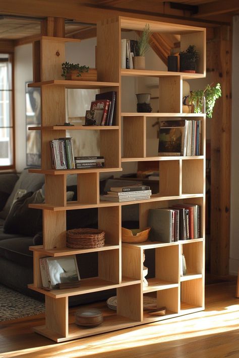 Desk As Room Divider, Bookshelf Behind Couch Room Divider, Cube Storage Wall Divider, Diy Entryway Divider, Diy Peg Board Room Divider, Rolling Bookcase Room Divider, Dividing Shelf Wall, Using Furniture To Divide A Room, Room Divided By Bookshelf