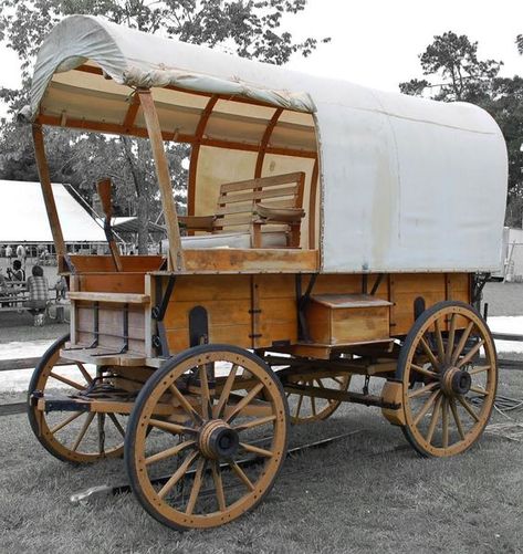 Old Covered Wagon by Philip Molyneux Old Transportation, Western Wagon, Covered Wagons, Old West Town, Horse Wagon, Wagon Cart, Wagon Wheels, Horse Drawn Wagon, Old Wagons