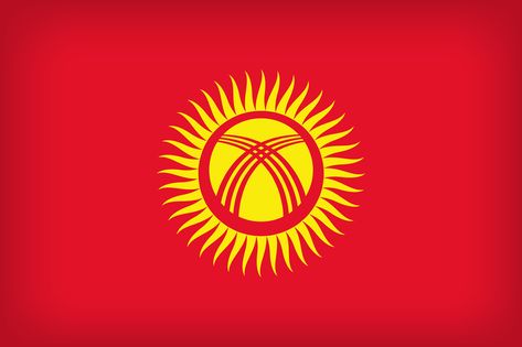 Kyrgyzstan Large Flag. Kyrgyzstan Flag, Aquarium Live Wallpaper, Flag Tag, Paris 6, الإمارات العربية المتحدة, Countries And Flags, Flower Graphic Design, Bosnia Herzegovina, Landlocked Country