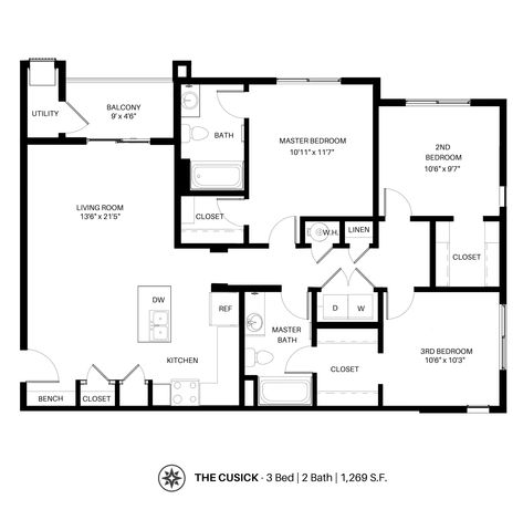 1, 2 & 3 Bedroom Apartments for Rent in Pocatello, ID | Northgate Apartments Apartment Layout 3bedroom, Apartment Layout 2 Bedroom, 3 Bedroom Apartment Layout, 3 Bedroom Apartment Floor Plan, Adu House, Garage Dimensions, Apartment Floor Plan, Pet Spa, Maids Room