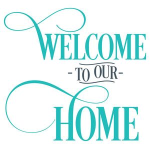 Welcome To Sign, Wedding Gifts Groomsmen, Welcome To My Home, Welcome Design, Welcome To Our Home, Groomsmen Gifts, Silhouette Cameo Projects, Cameo Projects, Silhouette Design Store