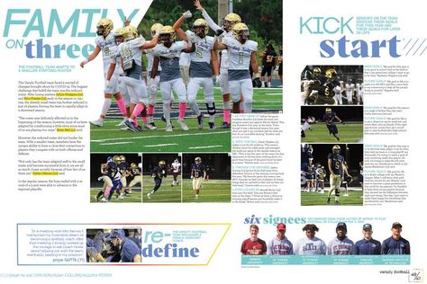 Yearbook Headlines, Newspaper Design Inspiration, Yearbook Spreads, Yearbook Layouts, Yearbook Pages, Yearbook Covers, Melbourne Florida, Yearbook Themes, Yearbook Design