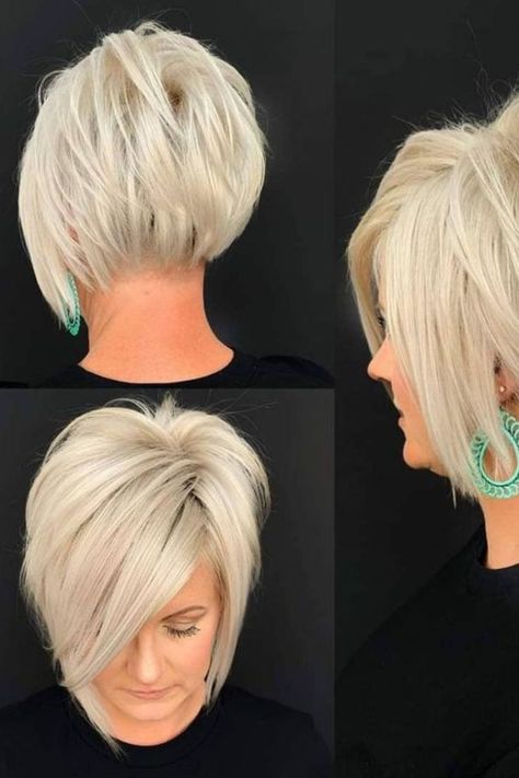 Best Hairstyles For Round Faces, Bob Lung, Short Hair Trends, Messy Short Hair, The Best Hairstyles, Edgy Short Hair, Bob Hairstyles For Fine Hair, Short Choppy Hair, Short Blonde