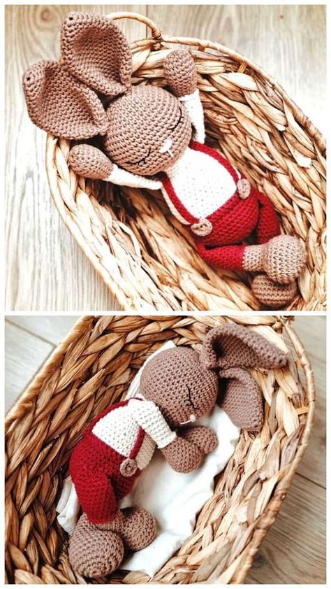 Amigurumi Bunny Free Pattern Amigurumi Bunny Free Pattern, Bunny Amigurumi Free Pattern, Beginner Amigurumi, Arm Crocheting, Crocheted Patterns, Bunny Amigurumi, Amigurumi Bunny, Crochet Baby Toys, Crochet Amigurumi Free Patterns