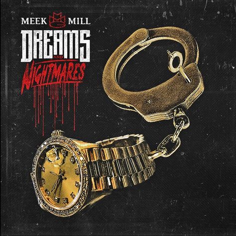 Dreams and Nightmares by Meek Mill Og Abel Art, Nike Wallpaper Iphone, Desain Editorial, Meek Mill, Iconic Album Covers, Tshirt Printing Design, Dreams And Nightmares, Photos For Profile Picture, Good Morning Video Songs