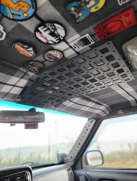 Truck Interior Accessories, Vw T3 Syncro, Jeep Xj Mods, Molle Panel, Tactical Truck, Van Conversion Interior, Trucking Life, Jeep Xj, Jeep Cherokee Xj