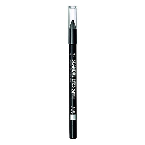 Rimmel Scandal'Eyes Waterproof Eyeliner, Black, 1.2 g Rimmel  https://amzn.to/2SDvG2t Rimmel Eyeliner, Kohl Kajal, Kajal Pencil, Eyelid Tape, Lash Curler, Brown Eyeliner, Rimmel London, Eyelash Glue, Sensitive Eyes