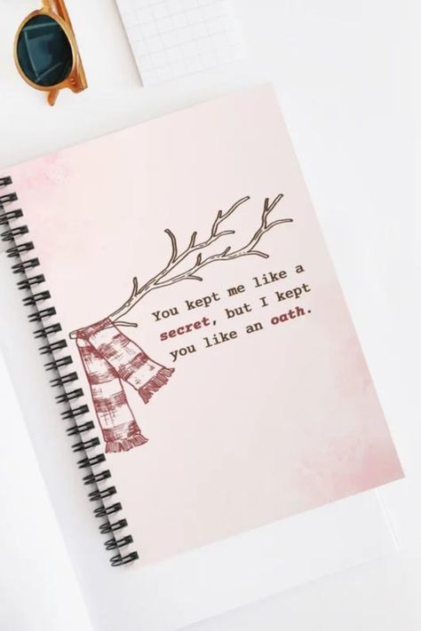 Taylor Swift Notebook Labels, Taylor Swift Notebook Cover Ideas, Taylor Swift Notebook Ideas, Design Journal Ideas, Taylor Swift School Supplies, All Too Well Merch, Swiftie Books, Taylor Swift Notebook, Taylor Swift Journal