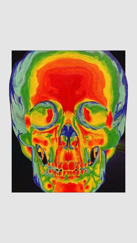 Thermal Face Art, Thermal Skeleton, Thermal Filter, Thermal Drawing, Thermal Art Aesthetic, Anime Vogue, Thermal Vision, Skeleton Drawings, Art Alevel