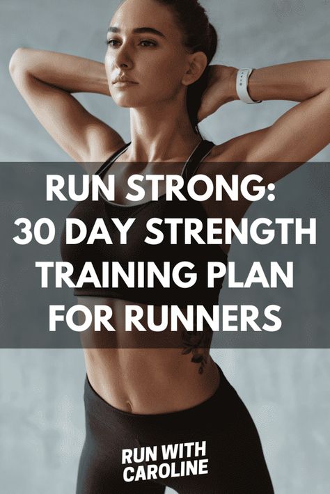 Full Body Strength Training For Runners, Weights For Runners Workout, 2 Day A Week Strength Training, Running And Strength Training Plan, Strength Training For Runners Plan, Runners Gym Workout Strength Training, Runners Weight Training, Workout Split For Runners, Lower Body Workout For Runners