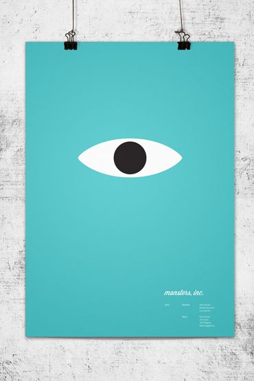 Minimalist Posters of Pixar's Movies  http://www.awwwards.com/minimalist-posters-of-pixar-s-movies.html Pixar Poster, Poster Advertisement, Deco Disney, Advertising Techniques, 9 Film, Pixar Films, Film Posters Minimalist, Slow Design, Pixar Characters