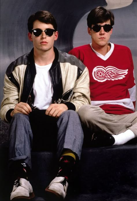 Ferris Bueller Costume, 80s Movie Costumes, Ferris Buller, Dynamic Duo Costumes, Movie Duos, Alan Ruck, Mia Sara, Ferris Bueller's Day Off, The Best Feelings