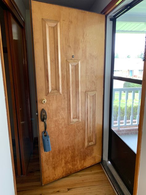 1959 Mid Century Modern front door. Front Door The Home Depot, Front Door With Storm Door, Door With Storm Door, Mid Century Interior Doors, Mid Century Modern Doors, Mid Century Modern Interior Doors, Midcentury Modern Front Door, Mid Century Front Door, Mid Century Modern Front Door