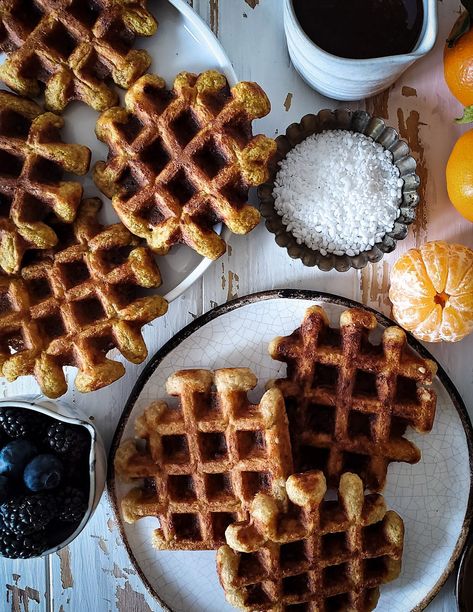 Gluten Free Liege Waffles | The Lemon Apron Buttermilk Waffle, Brunch Waffles, Churro Waffles, Liege Waffles, Melted Brie, Waffle Sandwiches, Waffle Batter, Harvest Bread, Spiced Whipped Cream