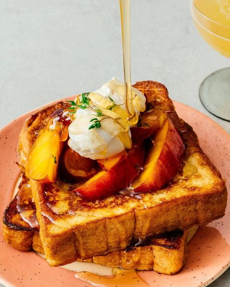 Brioche French Toast · i am a food blog Fluffy French Toast, Brioche Loaf, Challah French Toast, French Bread French Toast, Easy French Toast Recipe, Brioche French Toast, Easy To Make Breakfast, Best French Toast, French Toast Casserole Recipes