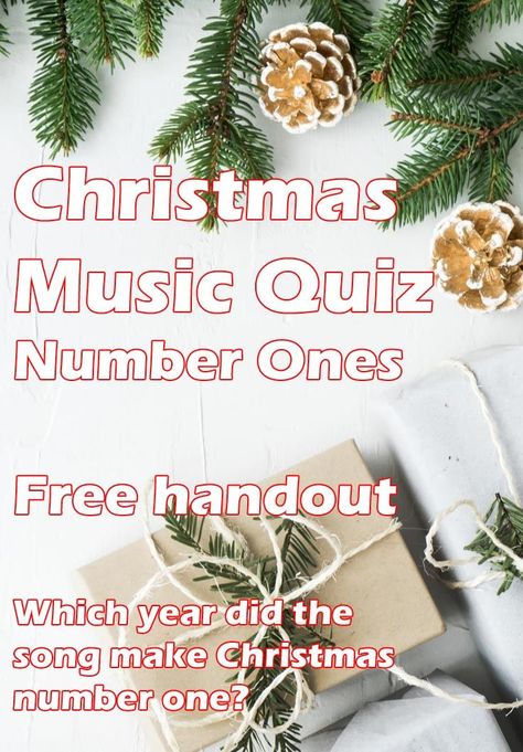 Ready-made Christmas music quiz Christmas Music Quiz, Music Quiz, Pub Quiz, Printable Christmas, Christmas Music, General Knowledge, A Song, Christmas Printables, Ready Made