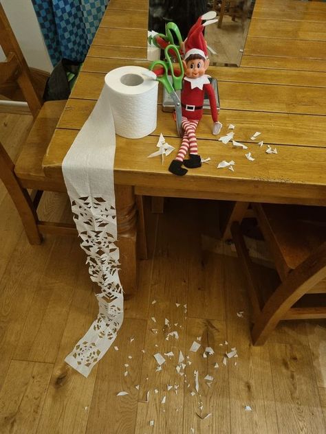 Cheeky Elf Ideas 2023 | So glad I've found this page | Facebook Elf On Shelf Funny, Elf On Shelf Ideas, Easy Elf On The Shelf, Elf On Shelf, Shelf Inspiration, Easy Elf, Elf Magic, Elf Activities, Xmas Elf