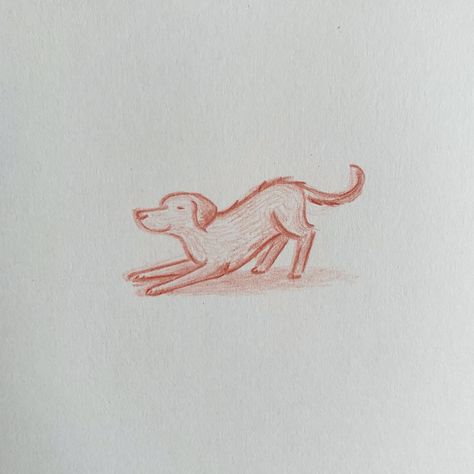 Biiiiig stretch . For all those who have spent too much time sitting down at work this week. . #friday #fridayafternoon #bigstretch #dogdrawing #fridayfeeling #stretching #sketchbook #dogsofinstagram #sararhys Dog Stretching Drawing, Dog Stretching, Friday Feeling, Dog Tattoo, Dog Drawing, Mail Art, Stretching, Too Much, Art Journal