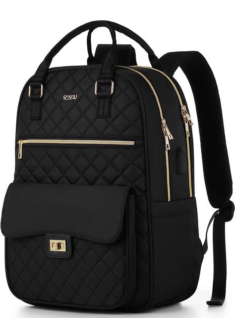 College Bags For Girls Student, College Bags For Girls, Girly Backpacks, Mode Swag, Laptop Backpack Women, Aesthetic Backpack, My Style Bags, Laptop Bag For Women, Tas Fashion