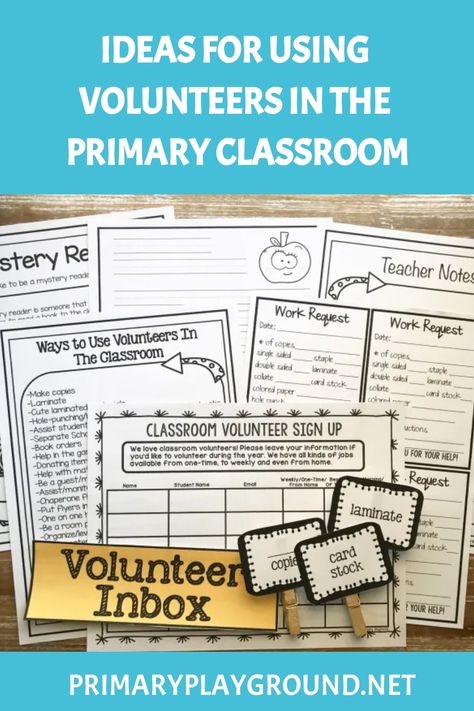 Volunteers are invaluable resource for teachers in the classroom! Here are some tips on How To Use Volunteers In The Classroom from Primary Playground.. Primary Playground, Up Bulletin Board, Classroom Volunteer, Parent Volunteers, Parenting Types, Leveled Books, Guided Reading Groups, Student Guide, Math Help