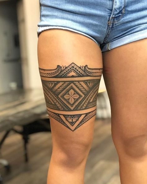 Sleeve Tattoos Polynesian, Tattoo Solar System, Tattoos Band, Maine Tattoo, Polynesian Tattoo Meanings, Polynesian Leg Tattoo, Tattoos Polynesian, Polynesian Tattoo Sleeve, Leg Band Tattoos