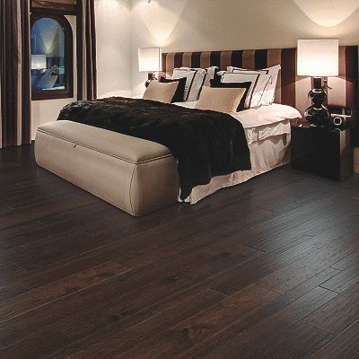 Wood Bedroom Floor, Hickory Floor, Hickory Hardwood Flooring, Hickory Hardwood Floors, Mohawk Flooring, Flooring Trends, Bedroom Floor, Wood Bedroom, Engineered Hardwood Flooring