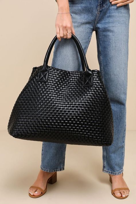 Computer Tote Bag Women, Fall Bags 2024, Big Designer Bags, Handbags 2024 Trends, Purse For Moms, Work Totes For Women, Big Bags For Women, Big Hand Bag, Black Designer Bag