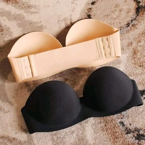 Push Up Strapless Bra, Invisible Bra, Convertible Bra, Cute Lingerie, Bralette Crop Top, Bra And Panty Sets, Girls Fashion Clothes, Bras And Panties, Strapless Bra