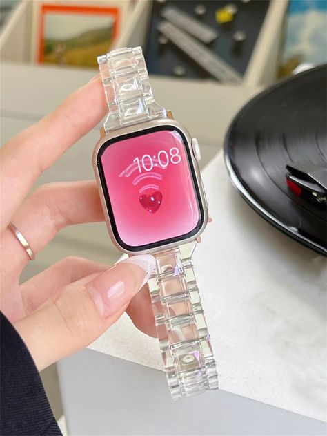 Apple Watch Bands Fashion, Pretty Watches, Makeup Accesories, Nails Today, Accesories Jewelry, Women Aesthetic, Smartwatch Women, Cute Love Wallpapers, Apple Watch Accessories