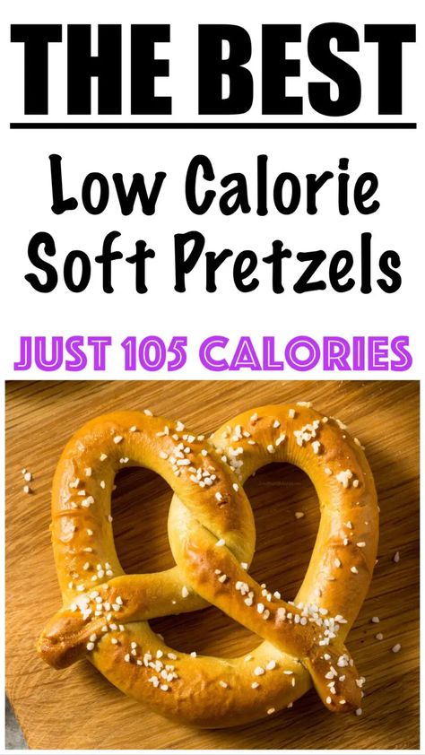 Low Calorie Soft Pretzel Recipe, Low Calorie Pretzels, Low Calorie Substitutes, Healthy Pretzels, Super Low Calorie Recipes, Low Calorie Bread, Low Calorie Pizza, Vsg Recipes, 500 Calories Recipes