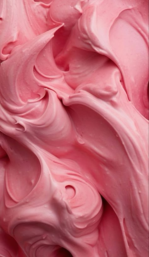 Blush Color Aesthetic, Pink Ice Cream Aesthetic, Frosting Wallpaper, Cream Texture Background, Candy Moodboard, Pink Strawberry Aesthetic, Strawberry Pink Aesthetic, Pink Whipped Cream, Strawberry Vibes