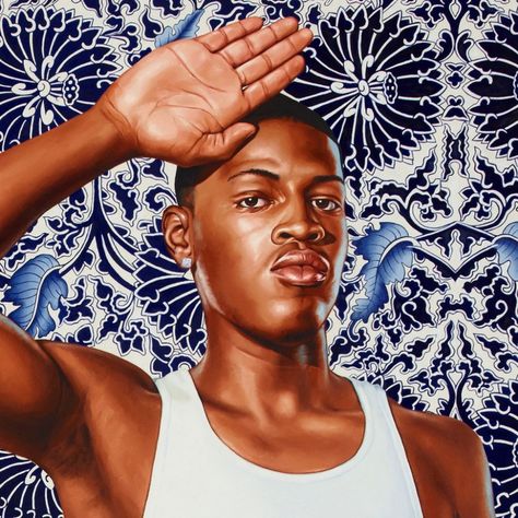 Intro To Art, Art History Lessons, Portrait Artists, High School Art Lessons, High School Art Projects, Kehinde Wiley, History Painting, Contemporary Portrait, High School Art