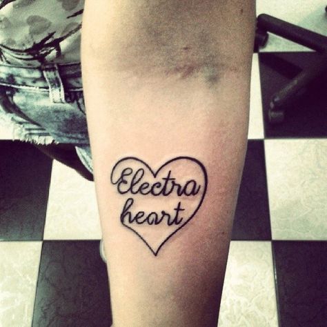 Electra heart tattoo Marina And The Diamonds Inspired Tattoos, Marina And The Diamonds Tattoo Ideas, Electra Heart Tattoo, Marina And The Diamonds Tattoo, Marina Tattoo, Ldr Tattoo, Tattoo Diamond, Heart Tattoo Ideas, Tattoo Sleeve Filler