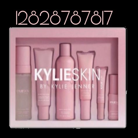 Beauty Decals, Acne Makeup, Kylie Skin, Bloxburg Decals Codes, Kylie Jenner Makeup, Makeup Wipes, Daily Skin Care Routine, Daily Skin Care, Kylie Cosmetics