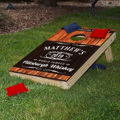 21 Unique Gifts for the Whiskey Drinker Red Bean Bag, Old Fashioned Games, Home Wet Bar, Custom Cornhole Boards, Bean Bag Toss Game, Bag Toss Game, Cornhole Game, Whiskey Gifts, Bean Bag Toss