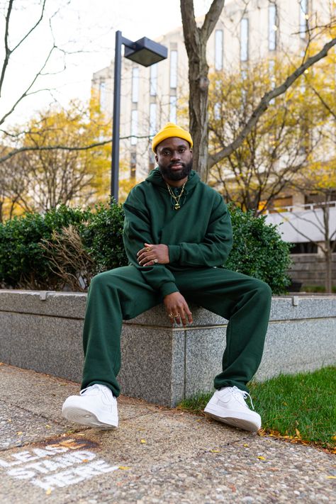 Green Monochrome Outfit Men, Fisherman Hat Outfit Men, Green Monochromatic Outfit Men, Men Monochrome Outfit, Green Outfits Men, Green Streetwear Outfit, Fisherman Hat Outfit, Green Outfit Men, Monochromatic Outfit Men