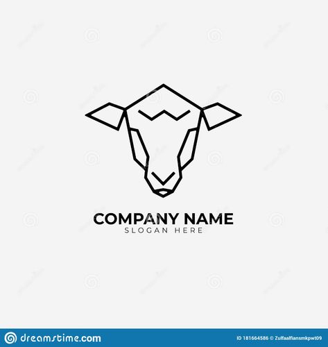 Minimalist Monoline Lineart Outline Sheep Icon Logo Template Vector Illustration Stock Illustration - Illustration of design, monoline: 181664586 Sheep Logo Design, Sheep Icon, Lamb Logo, Lamb Tattoo, Sheep Logo, Sheep Tattoo, Sheep Vector, Graphic Shapes Design, Sheep Farm