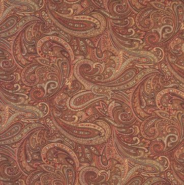 fabric Damask Upholstery Fabric, Paisley Upholstery, Contemporary Upholstery Fabric, Kovi Fabrics, Upholstery Diy, Paisley Art, Paisley Fabric, Damask Wallpaper, Persimmon