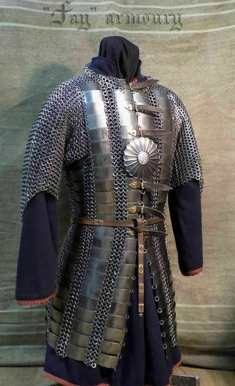 Medieval Breastplate, Plate Mail, Lamellar Armor, Chainmail Armor, Plate Armor, Historical Armor, Early Medieval, Armadura Medieval, Body Outfit