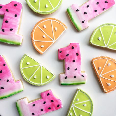 Check out the collection of cute fruit-themed first birthday party sweets on our blo