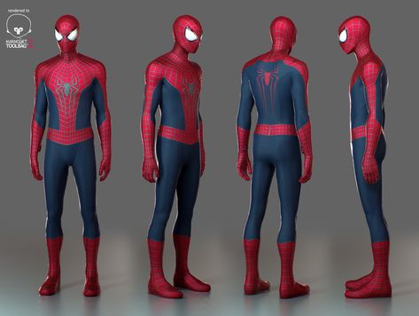 ArtStation - Spider-Man, Kazuya Matsumura Spider Man Fan Art, Amazing Spider Man 3, Spider Suit, Batman Collection, The Amazing Spiderman 2, Spiderman 2, Spiderman Suits, Marvel Figure, Spectacular Spider Man