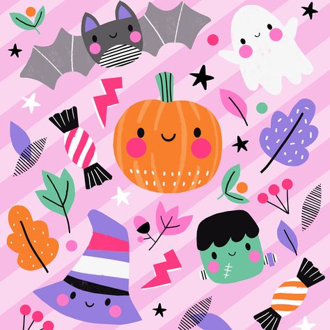 happy halloween Halloween Designs Art, Princess Ghost, Happy Halloween Cute, Happy Halloween Wallpaper, Frankenstein Illustration, Harry Potter Theme Birthday, Halloween Trends, Sublimacion Ideas, Halloween Tutorial