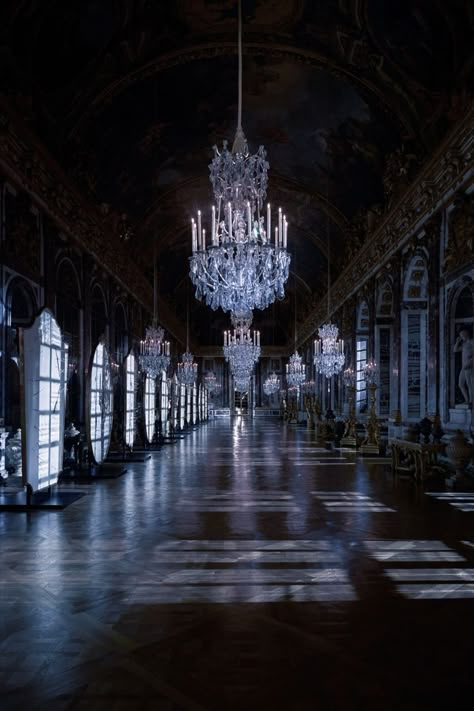 Chateau Versailles, Dark Castle, Castle Aesthetic, Royalty Aesthetic, Royal Aesthetic, Gothic Aesthetic, Fantasy Places, Dark Academia Aesthetic, March 8