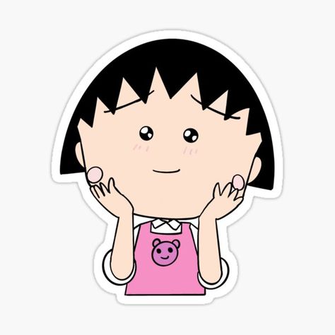 Chibi Maruko Chan Stickers | Redbubble Chibi Maruko-chan, Disney Phone Wallpaper, Cartoon Gifs, Cartoon Quotes, Cartoon Stickers, Old Anime, Anime Stickers, Cartoon Pics, Disney Wallpaper